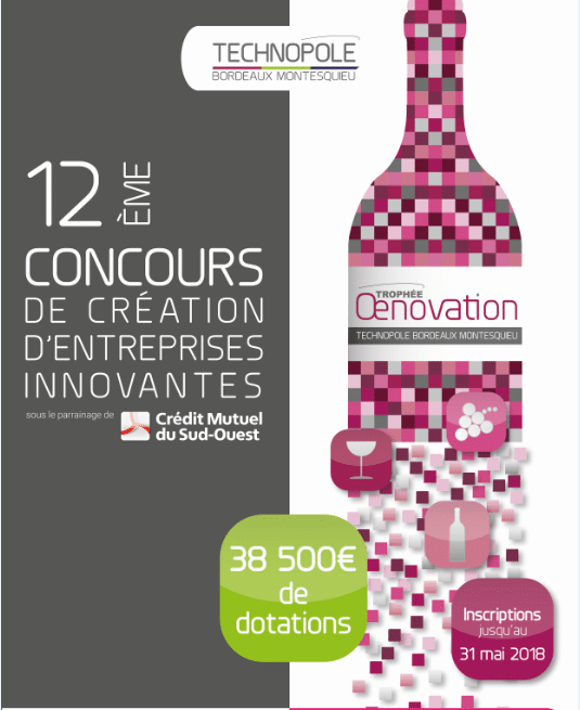 affiche concours de création d'entreprises innovantes