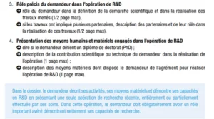 Dépenses de personnel - opérations R&D suite