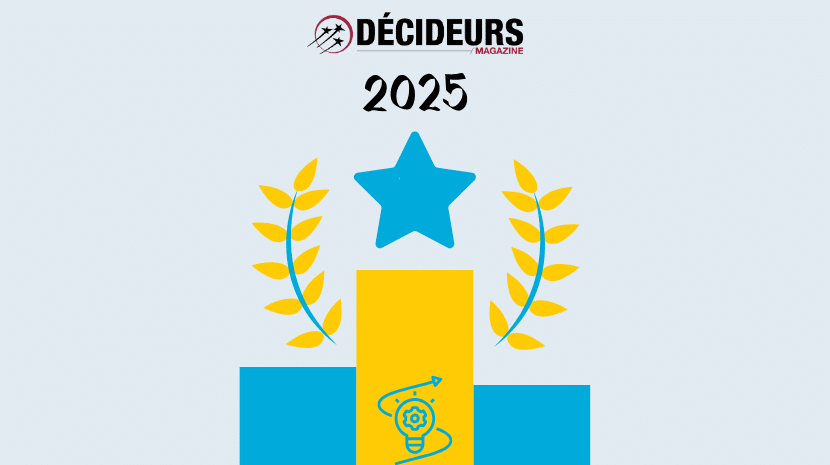 Illustration d'un podium représentant la confirmation de l'excellence des expertises en innovation